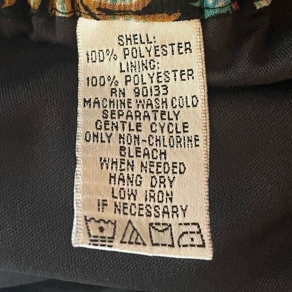 Linea by Louis Dell’Olio Floral Skirt size Large modest floral - Picture 4 of 4